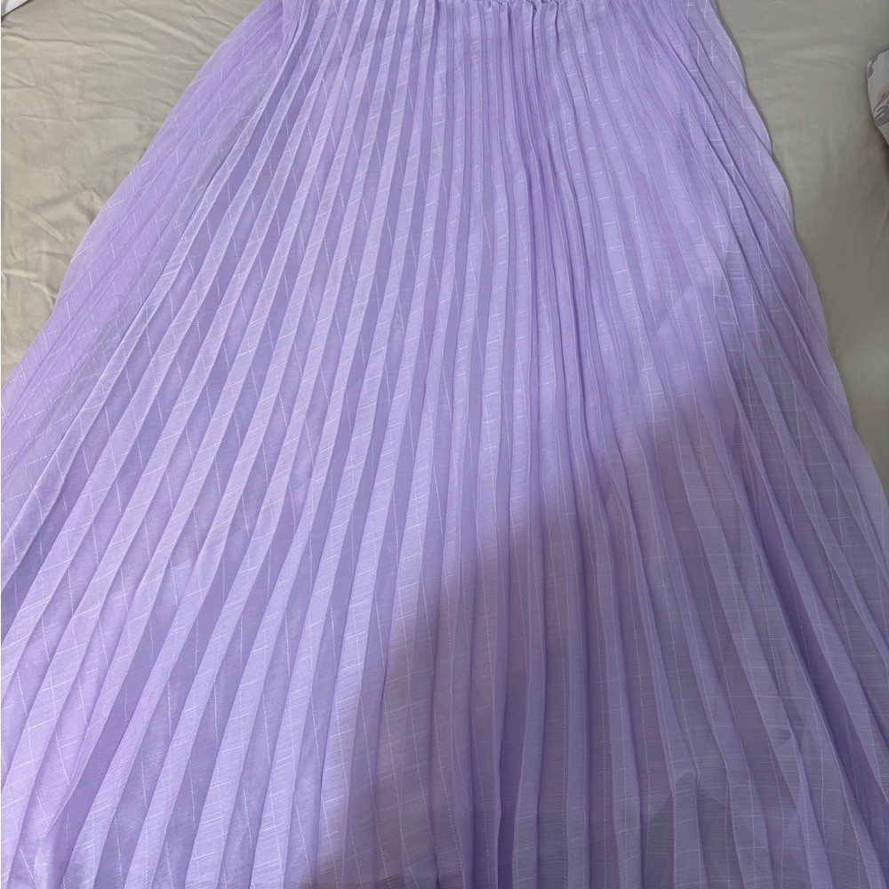 H&M Light Purple Maxi Skirt - NEW